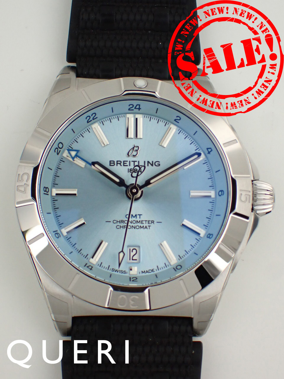 ブライトリング クロノマット オートマチック GMT 40 ラバーベルトP32398101C1S2(P32398) 新品