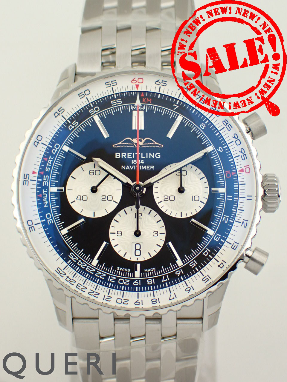 ブライトリング ナビタイマー B01 46mm ブラック メンズ AB0137211B1A1(AB0137) 新品