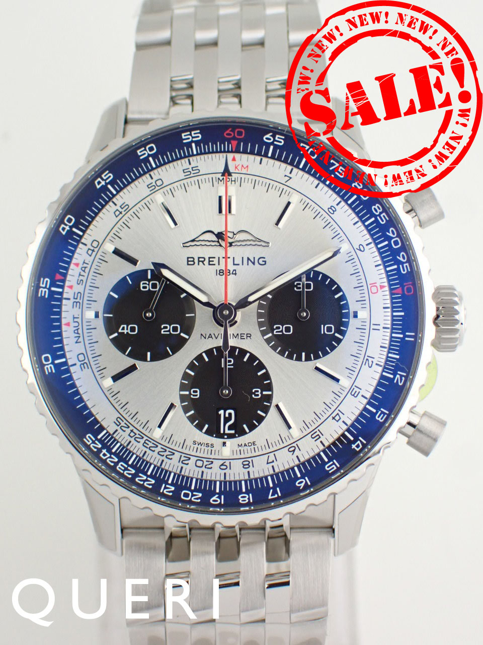 ブライトリングナビタイマー B01 43 クロノグラフ AB0138241G1A1(AB0138)新品
