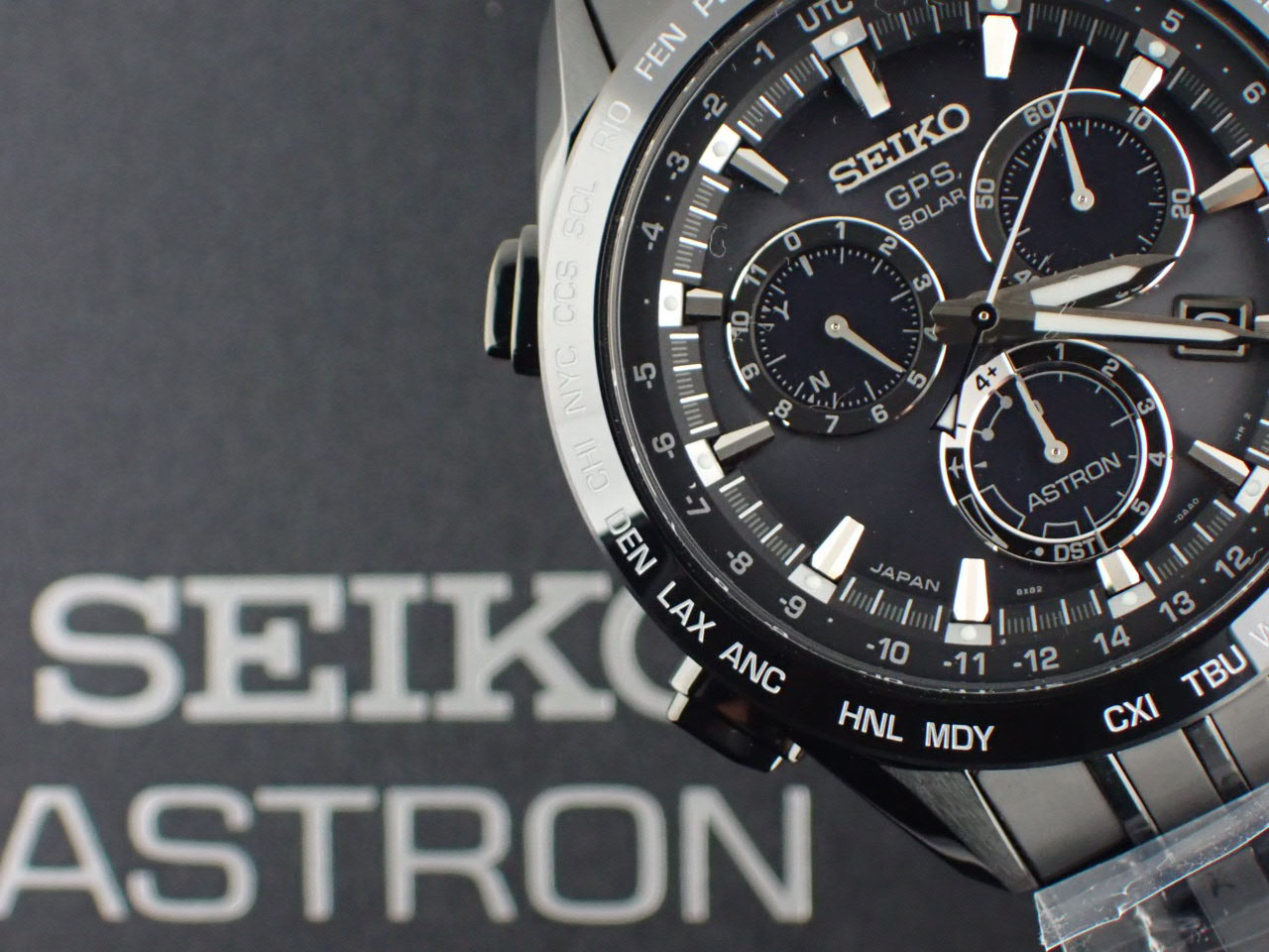 セイコー　アストロン　8Xシリーズ SBXB009 GPSソーラー腕時計 チタン