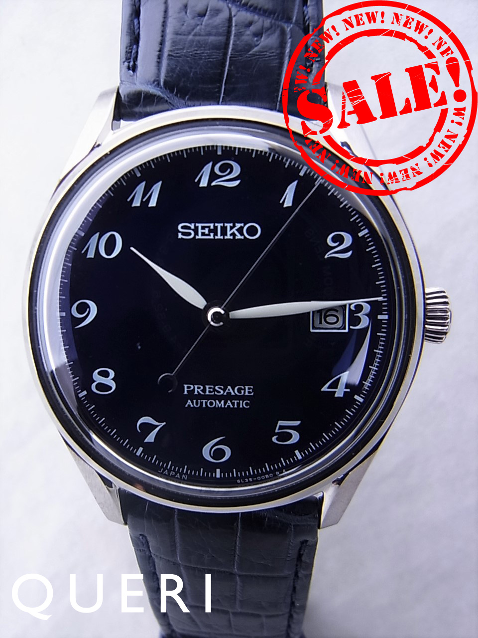 セイコー SEIKO 6L35-00B0/SARA019 プレザージュ 6Lシリーズ 琺瑯ダイアル 自動巻き メンズ 極美品 箱付き_773297