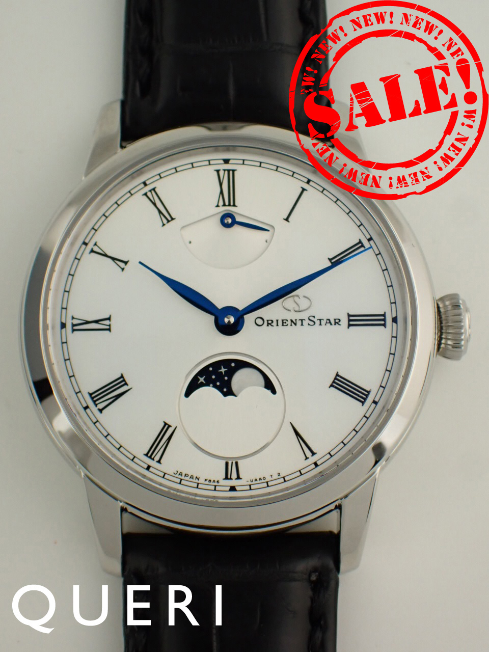 オリエントスター クラシック M45 F8 メカニカルムーンフェイズ ハンドワインド RK-BW0001S(F8A6-UAA0)未使用