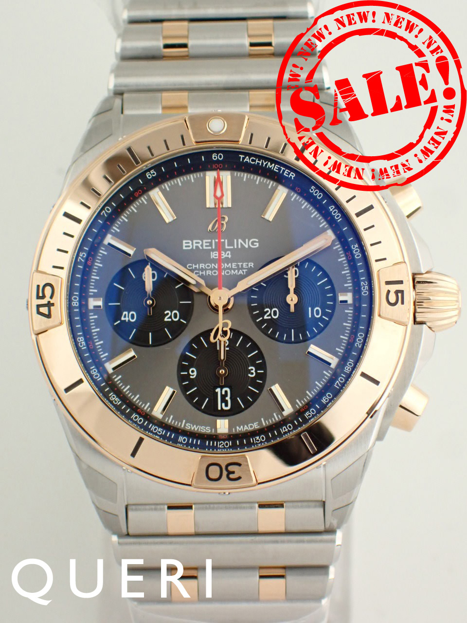 ブライトリング クロノマット B01 42 アンスラサイト 18KRG UB0134101B1U1(UB0134) 未使用