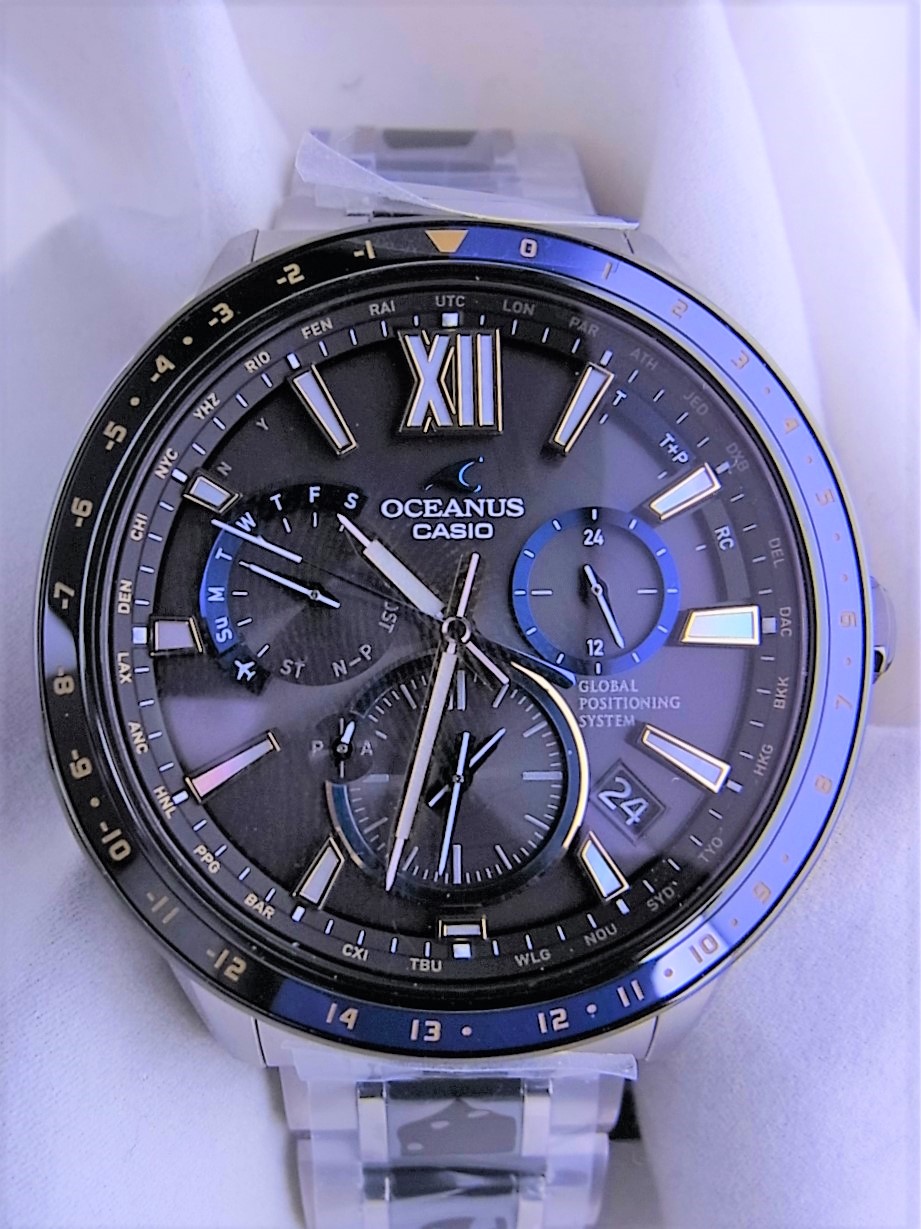 腕時計　CASIO オシアナス　OCW-G1200D-1AJF 超美品