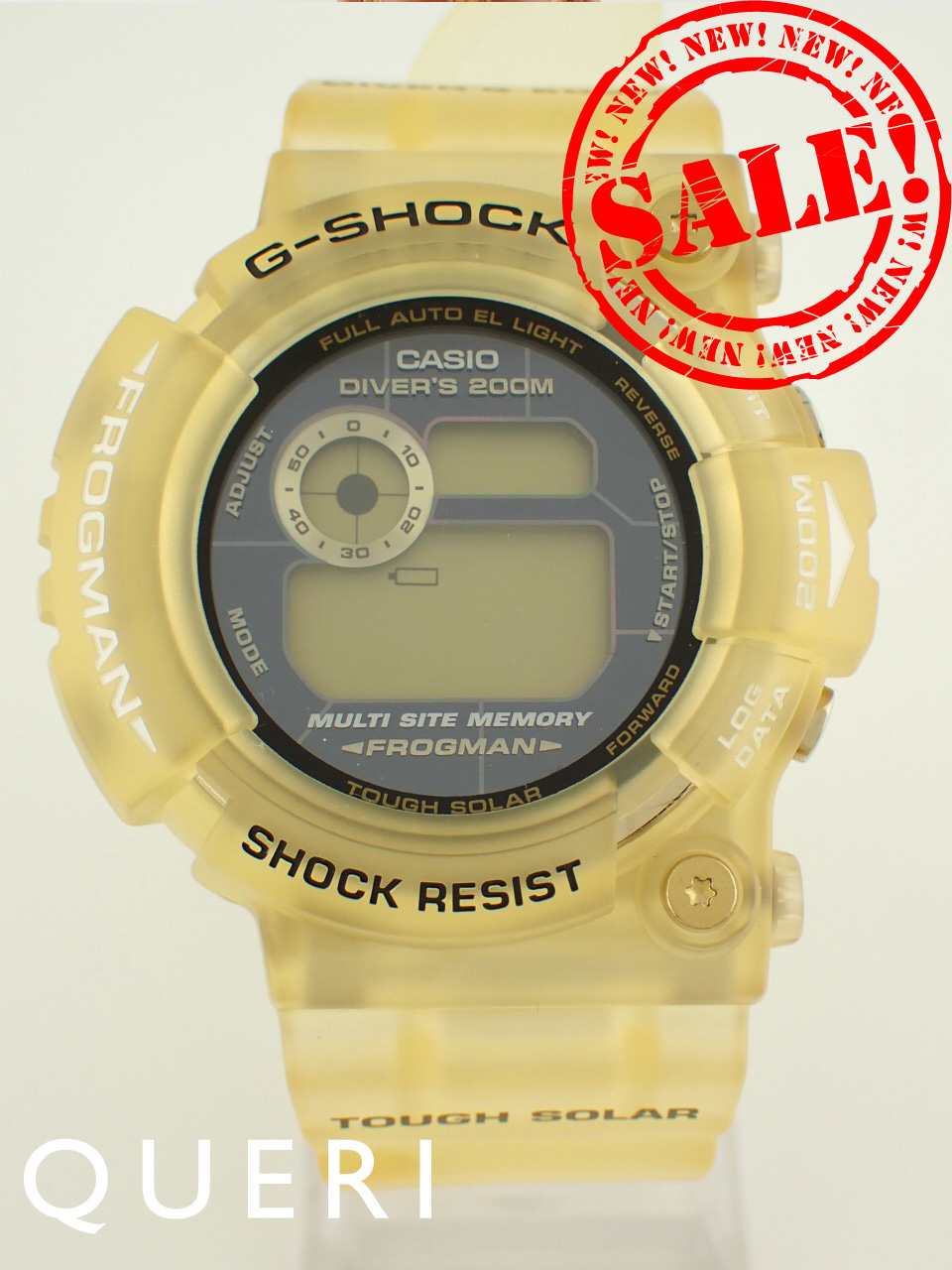 カシオ Gショック フロッグマン 25周年記念モデル グロリアスゴールドGW-225E-7JF 中古美品