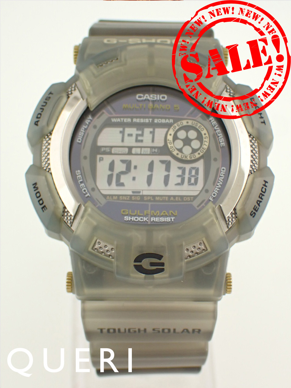 カシオ G-SHOCK 25th記念モデル オーシャングレー GW-9125D-8JF中古美品