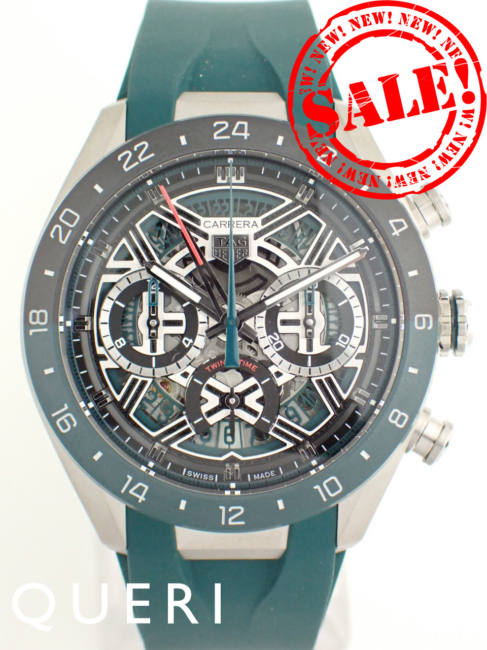 タグホイヤー カレラ クロノグラフ エクストリームスポーツ GMT CBU2084.FT6297 新品