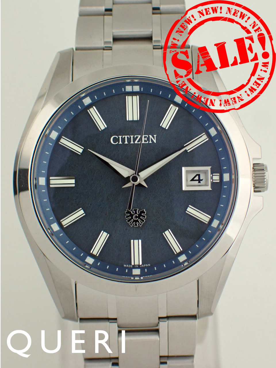 シチズン ザ・シチズン 年差5秒エコドライブ 藍染 AQ4091-56M(A060-T027351)新品