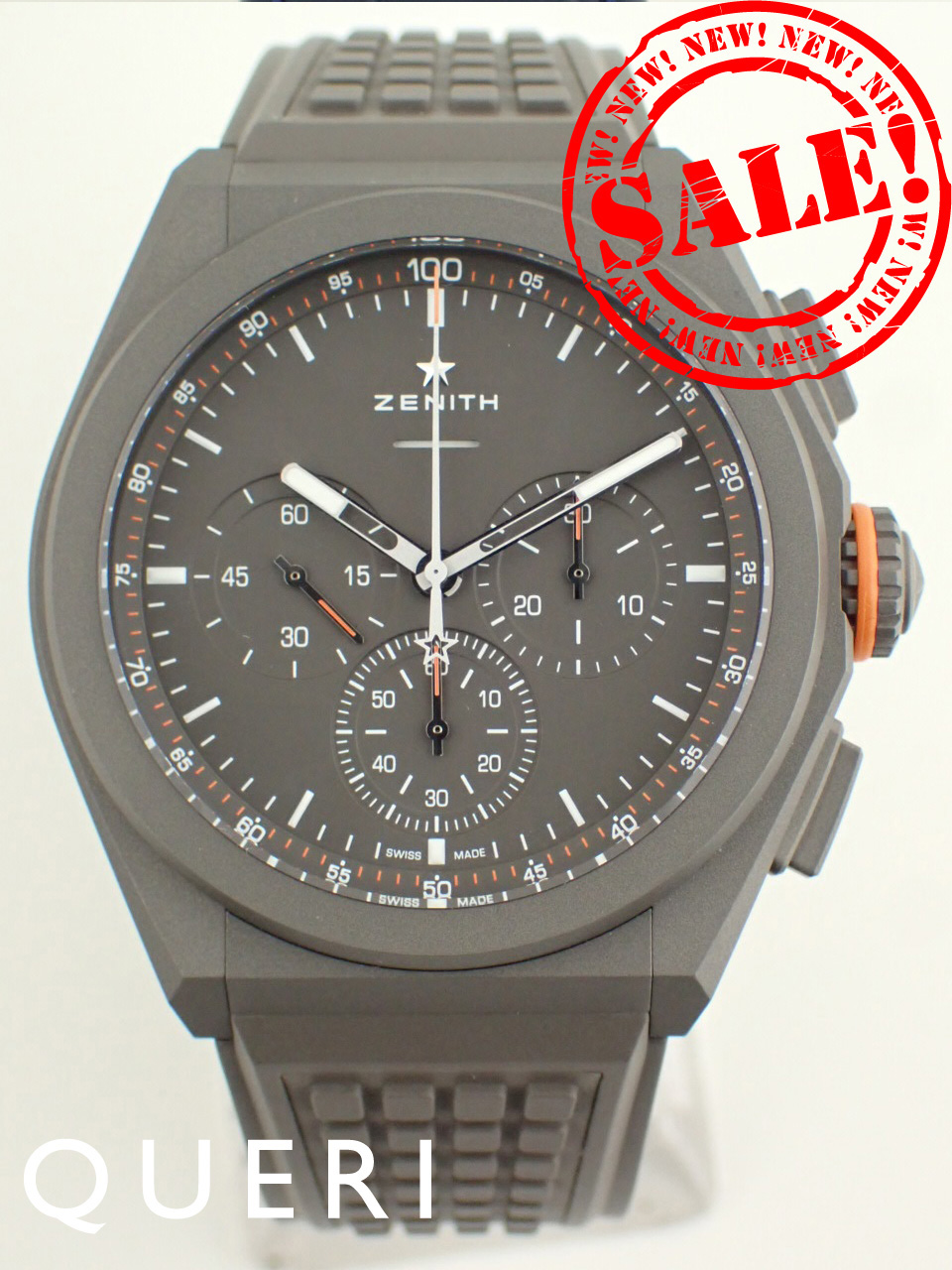 【コンディション要確認】ゼニス デファイ エル・プリメロ21 ランドローバー 限定モデル 97.9000.9004/01.R787 新品修理済