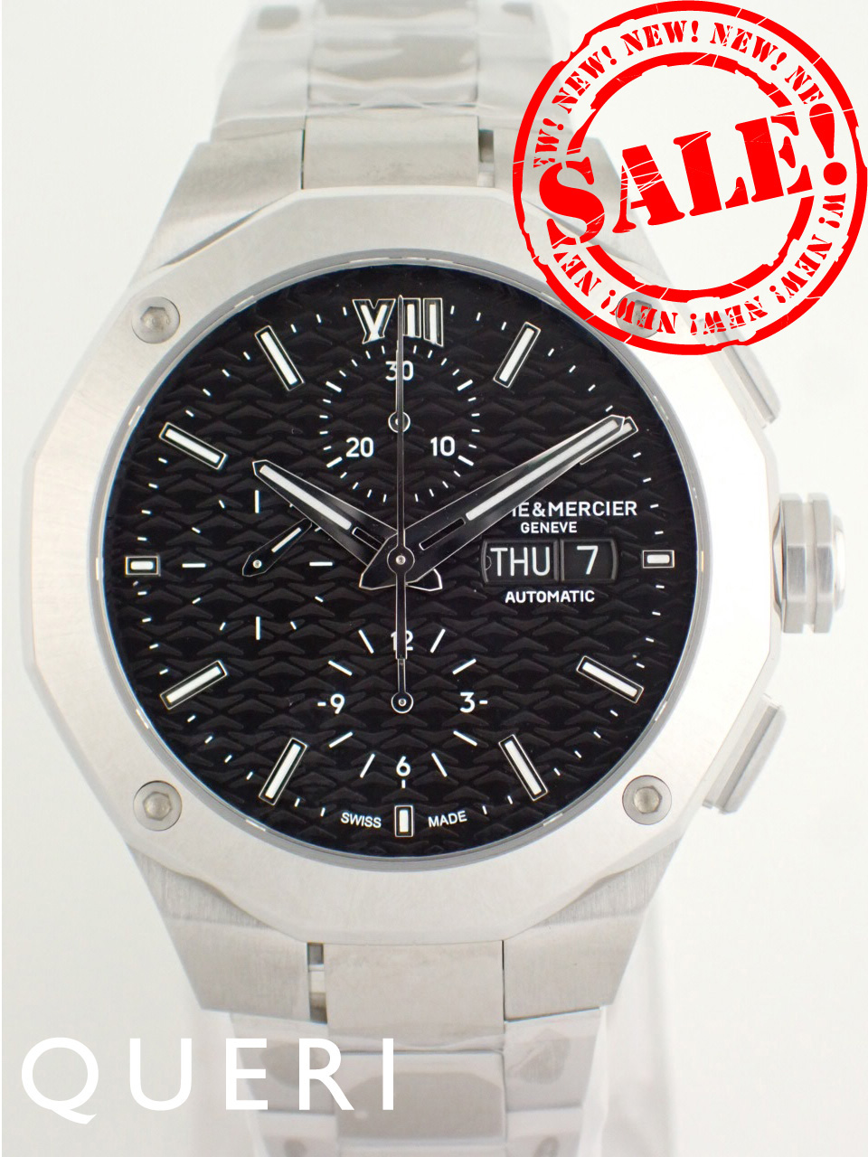 ボーム＆メルシェ リビエラ クロノグラフ 43mm Ｍ0A10624 新品