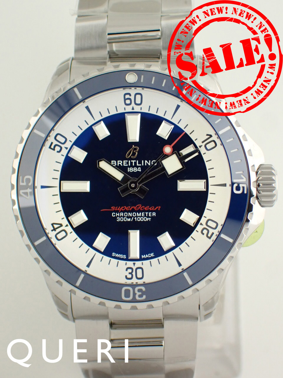 ブライトリング スーパーオーシャン オートマチック42 ブルー メンズ A17375E71C1A1(A17375) 新品