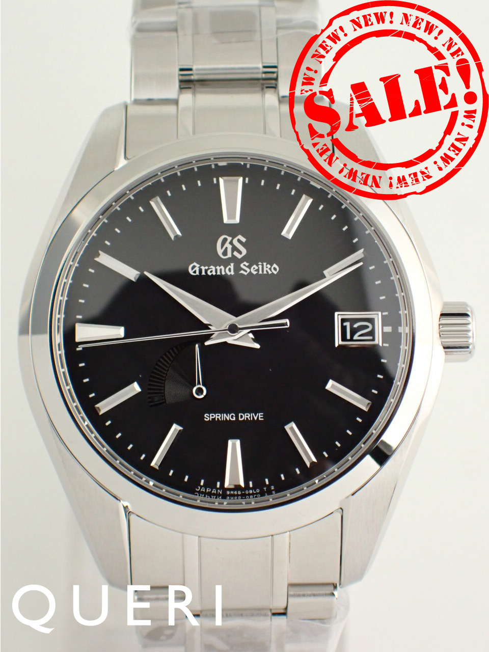 グランドセイコー ヘリテージコレクション スプリングドライブ ブラック文字盤 SBGA203(9R65-0AA0)新品