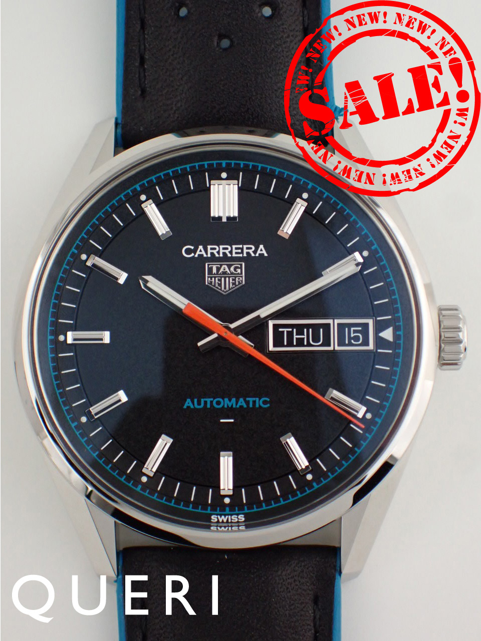 タグホイヤ ーカレラ デイデイト ブラック TH31-02 WDA2110.FC6614 新品