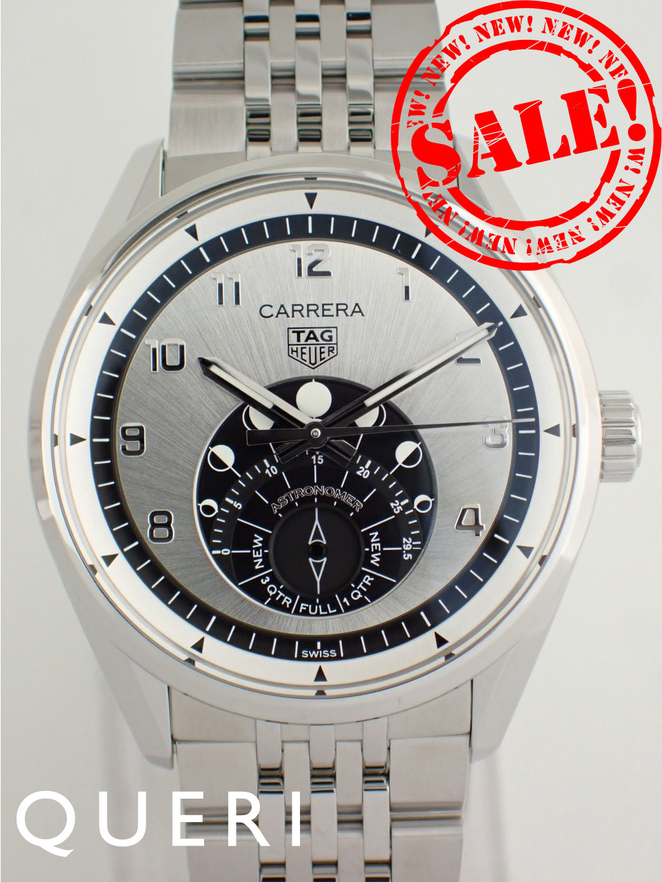 タグホイヤーカレラ アストロノマー ムーンフェイズ コンプリケーション WBX2110.BA0044 未使用