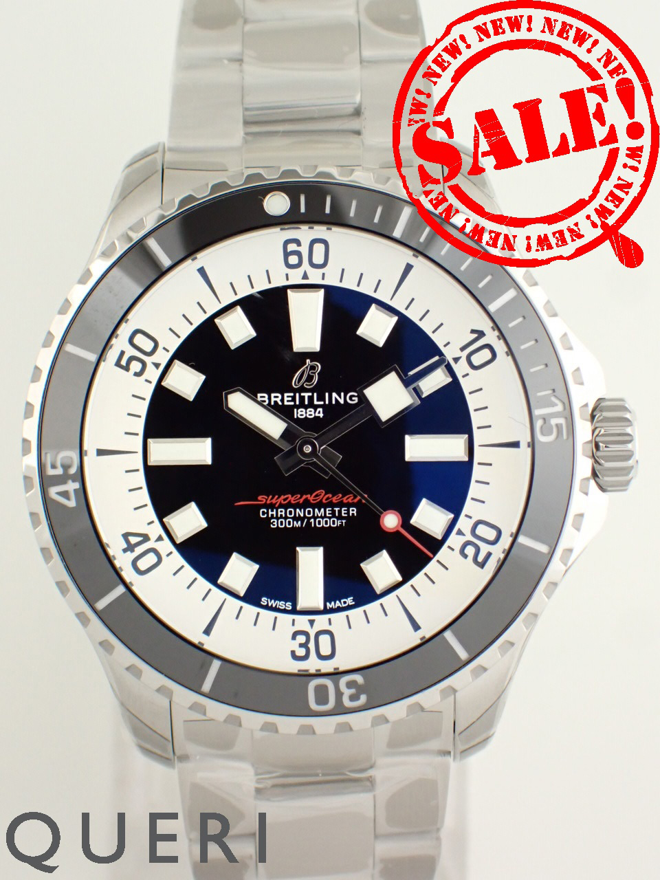 ブライトリング スーパーオーシャン オートマチック44 ブラック A17376211B1A1(A17376)新品