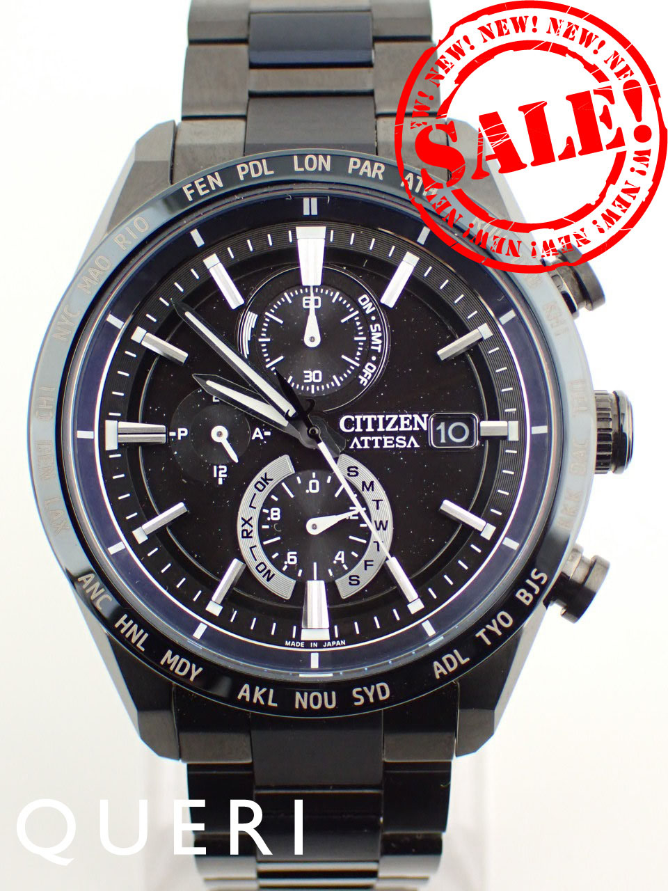 シチズン ACT Line アクトライン アテッサ 35周年記念モデル 数量限定 AT8187-75E(H800-A1CN201) 中古美品