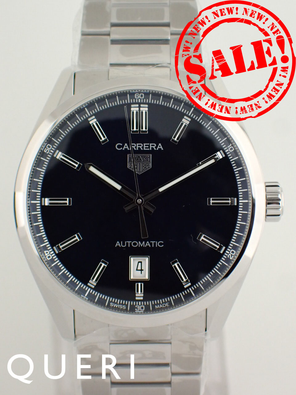 タグホイヤー カレラ キャリバー5 オートマチック ブルー WBN2112.BA0639 新品