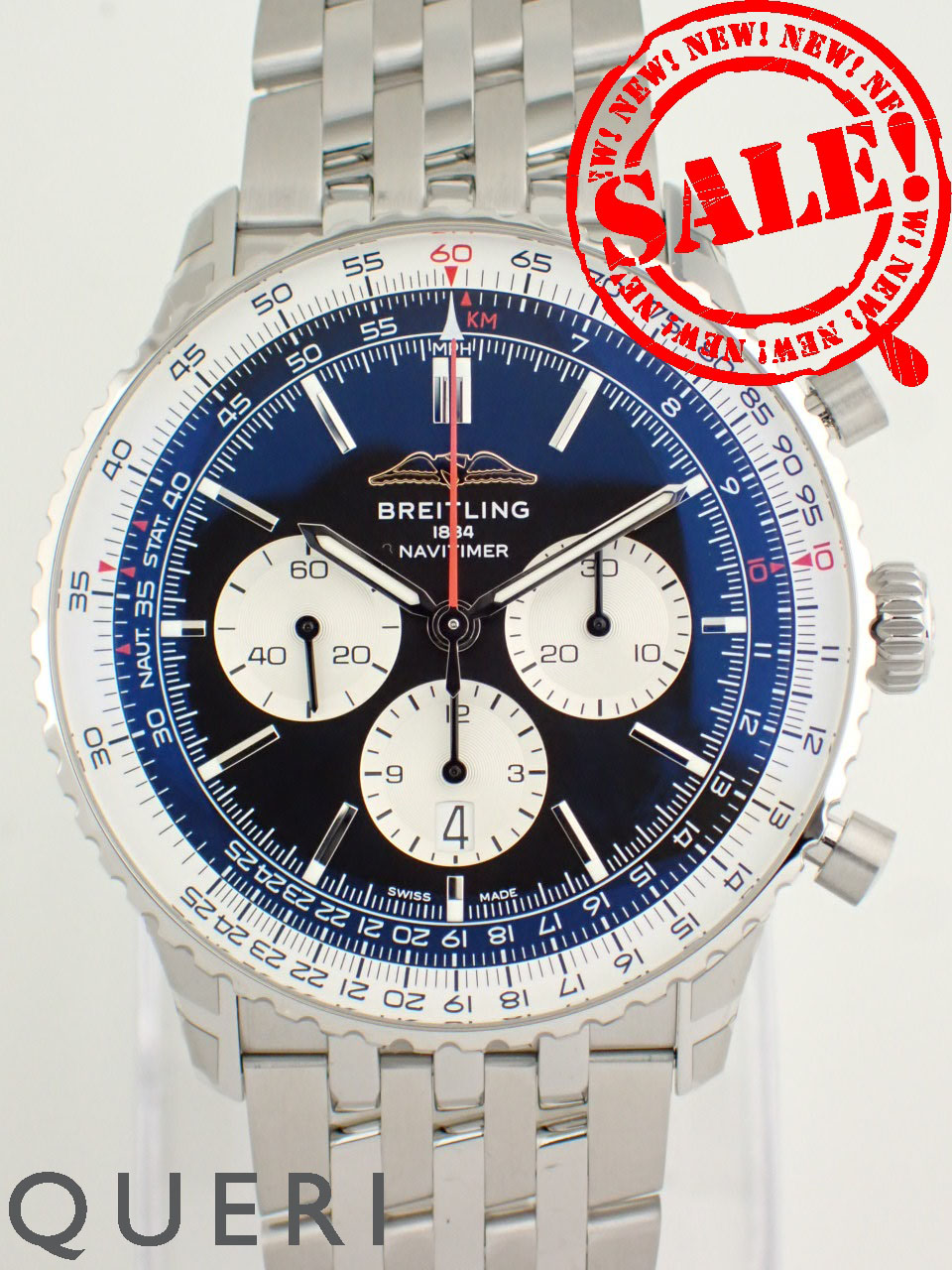 ブライトリング ナビタイマー B01 46mm ブラック メンズ AB0137211B1A1(AB0137)新品