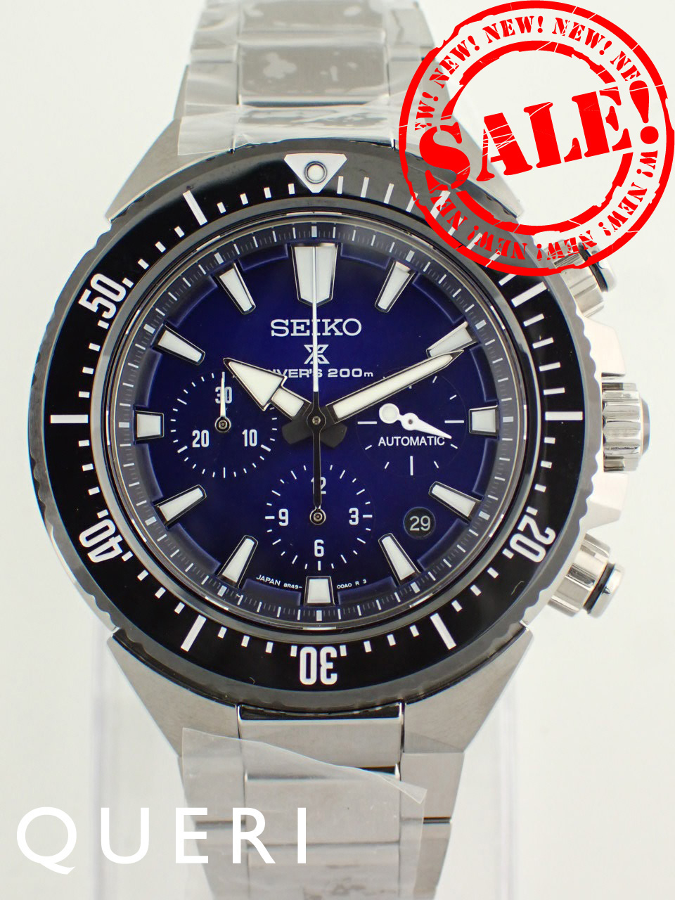 セイコー プロスペックス ダイバースキューバ トランスオーシャン ライジングウェーブコラボ SBEC003(8R49-00A0)新品仕上げ済