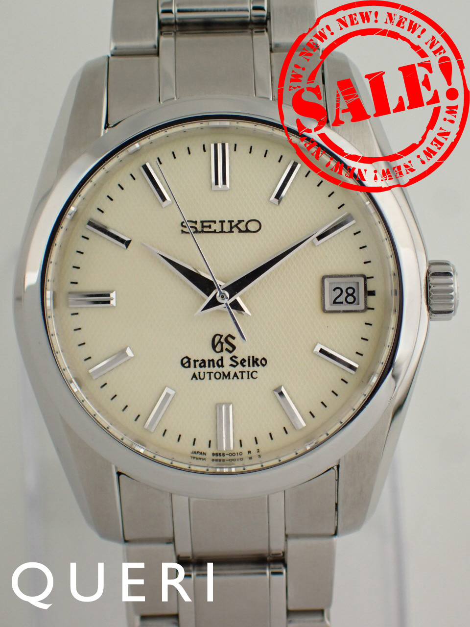 グランドセイコー 9Sメカニカル 数量限定300本 アイボリー文字盤 SBGR003(9S55-0020) 新品仕上げ済