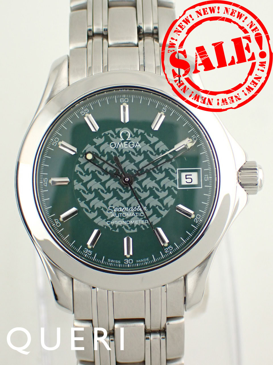 オメガ シーマスター 120m ジャックマイヨール 4500本限定 2506.70 新品仕上げ済