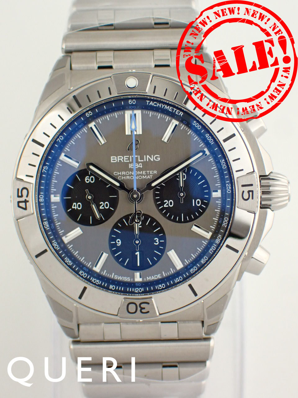 ブライトリング クロノマット B01 チタン グレー EB0134101M1E1(EB0134)新品