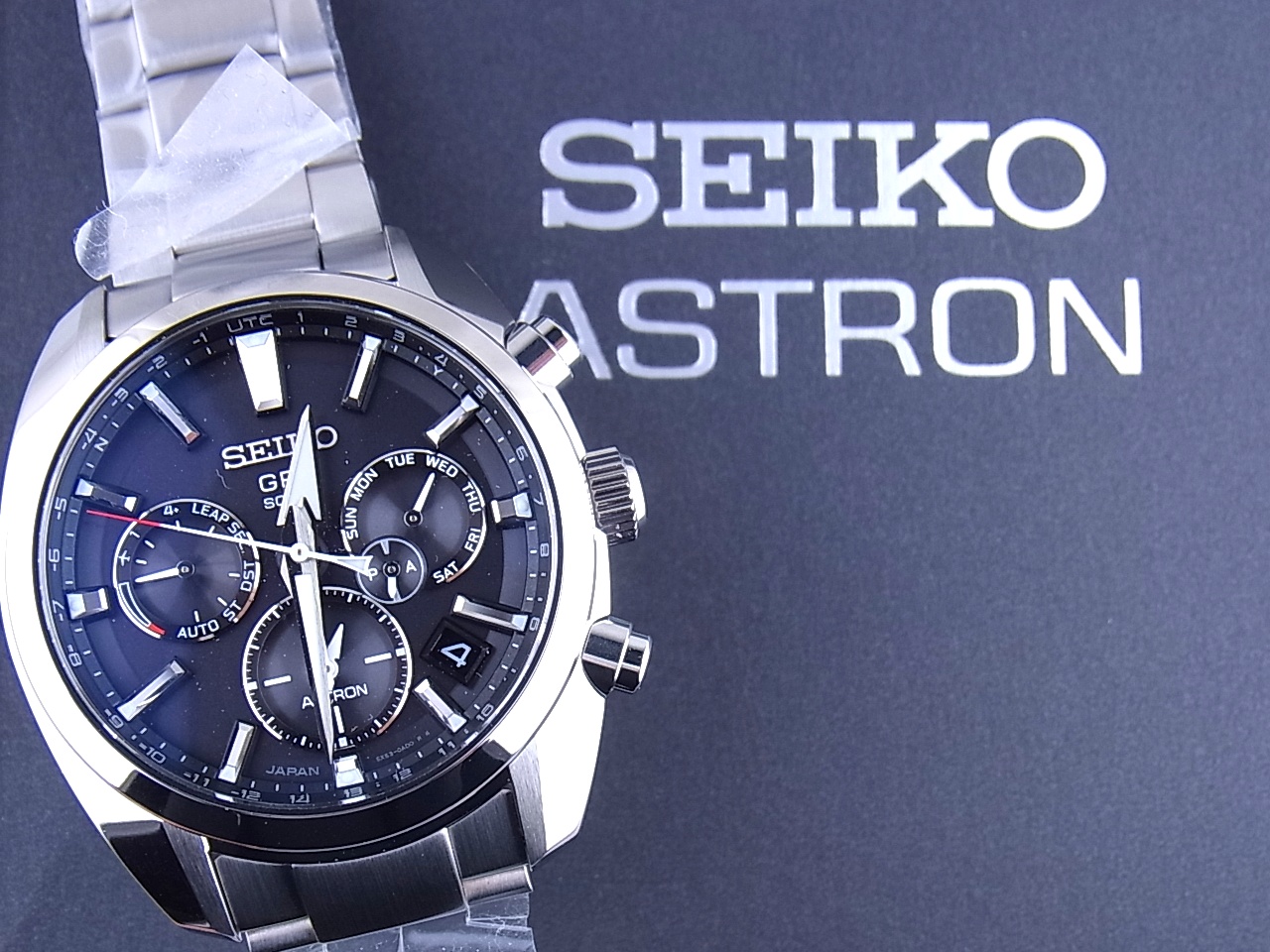 SEIKO セイコー ASTRON ソーラーGPS衛星電波 腕時計 ソーラー SBXC024/5X53-0AJ0 メンズ【美品】