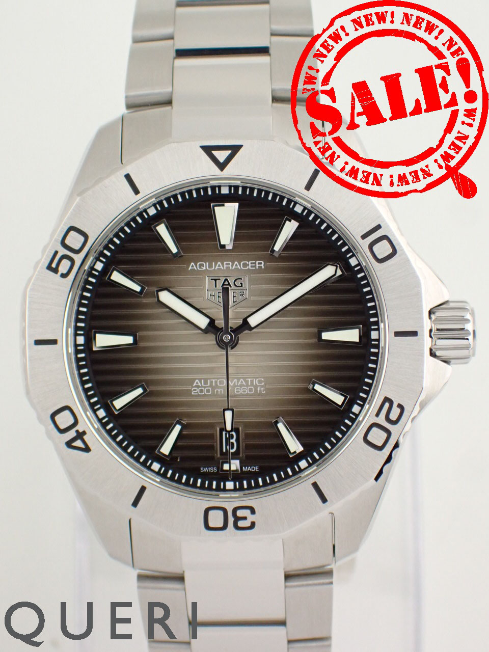 タグホイヤー アクアレーサー プロフェッショナル200 ブラックスモーキー WBP2110.BA0627 新品