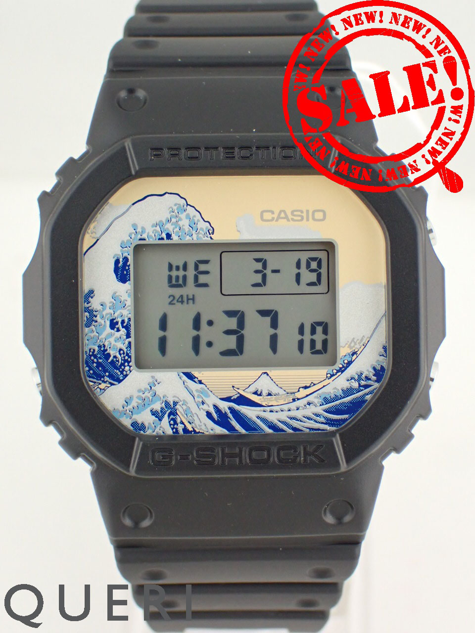 カシオ G-SHOCK 5600シリーズ 葛飾北斎モデル 神奈川沖浪裏 DW-5600KHK24-1JR 新品