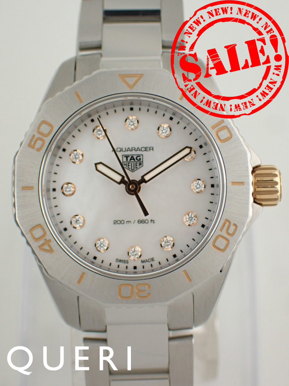 タグホイヤー アクアレーサー プロフェッショナル ダイヤインデックス クォーツ WBP1450.BA0622新品