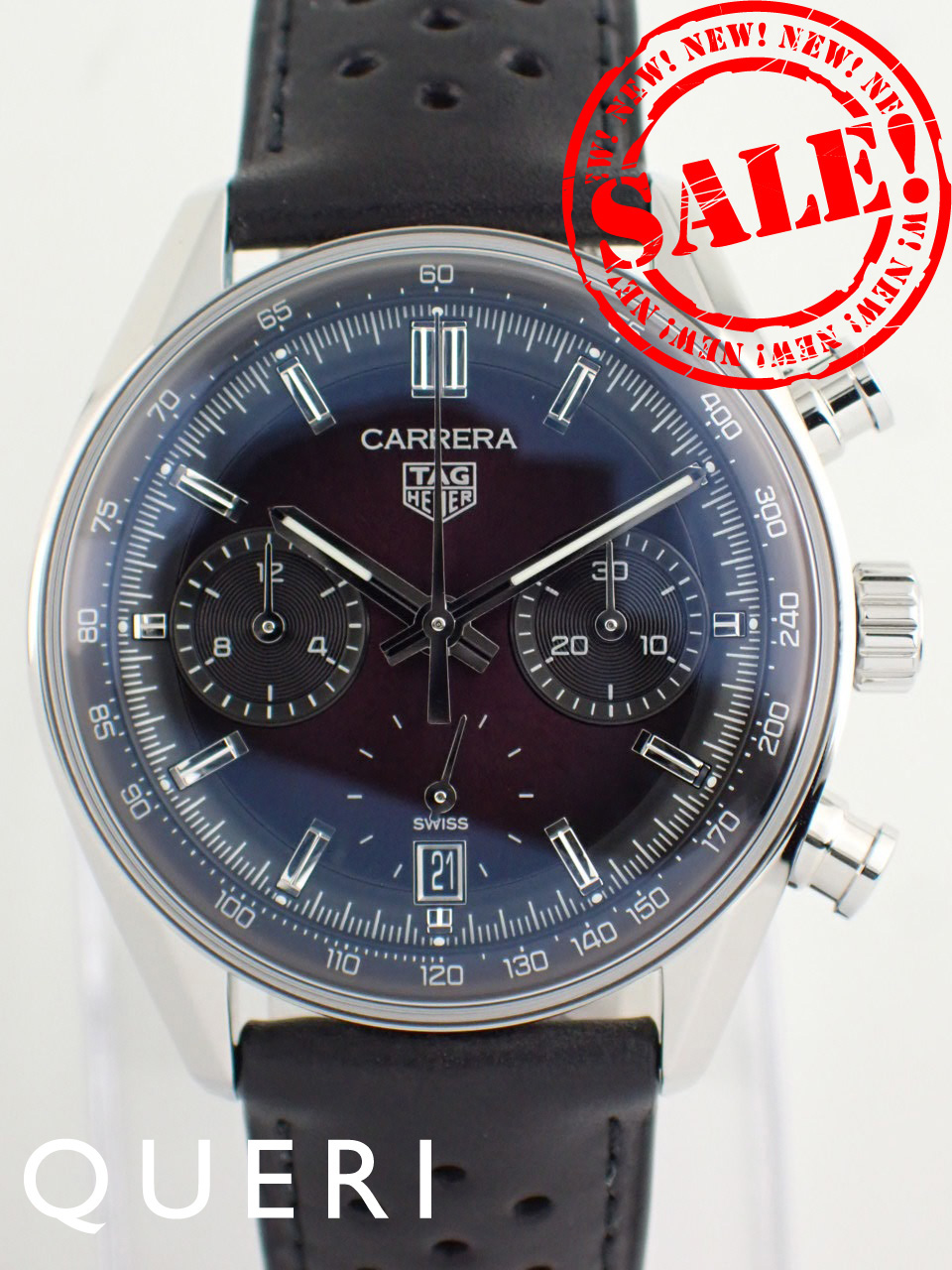 タグホイヤー カレラ クロノグラフ キャリバーTH20-00 パープル CBS2219.FC6607新品