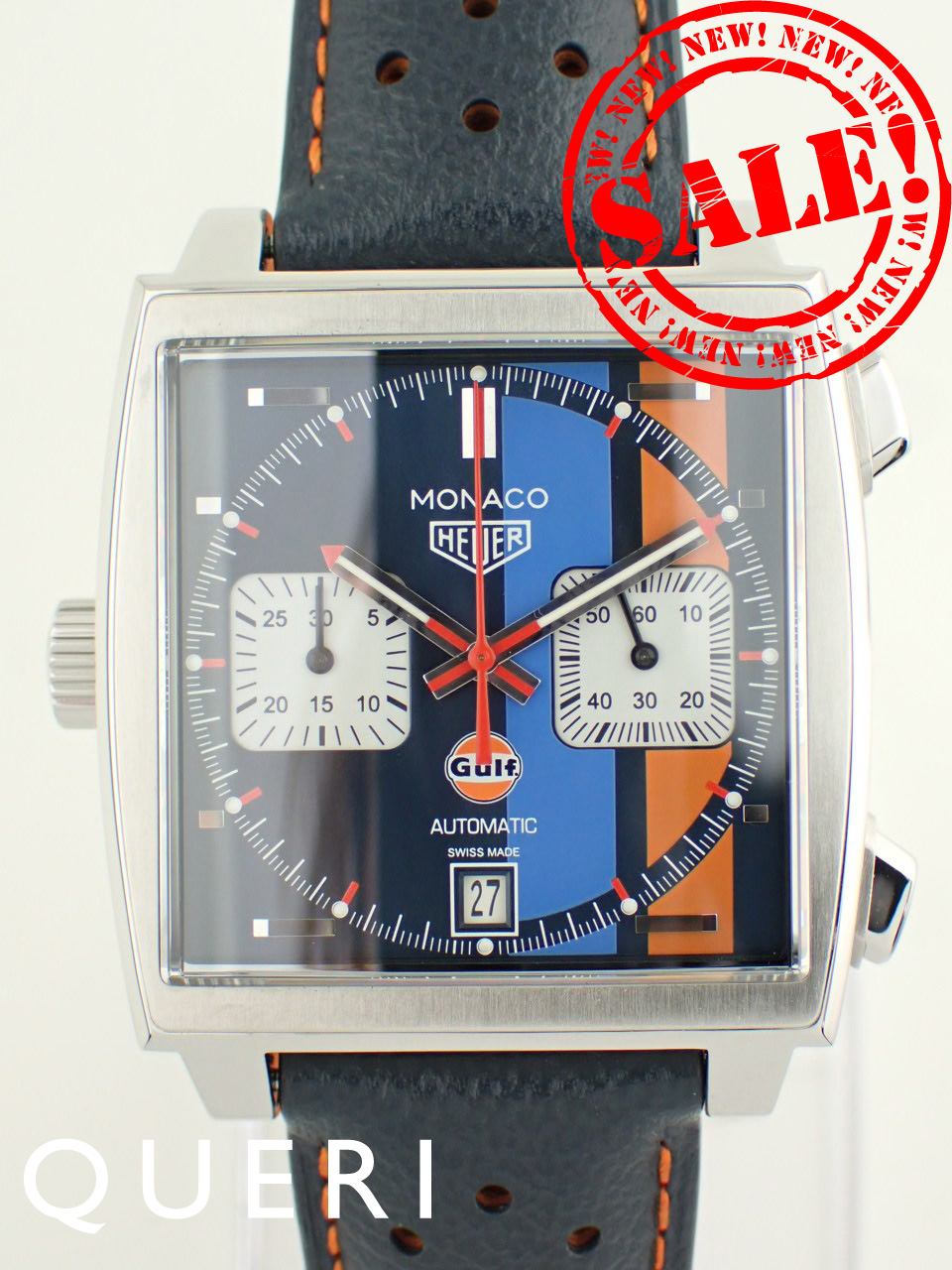 タグホイヤー モナコ キャリバー11 ガルフスペシャルエディション CAW211R.FC6401 新品仕上げ済