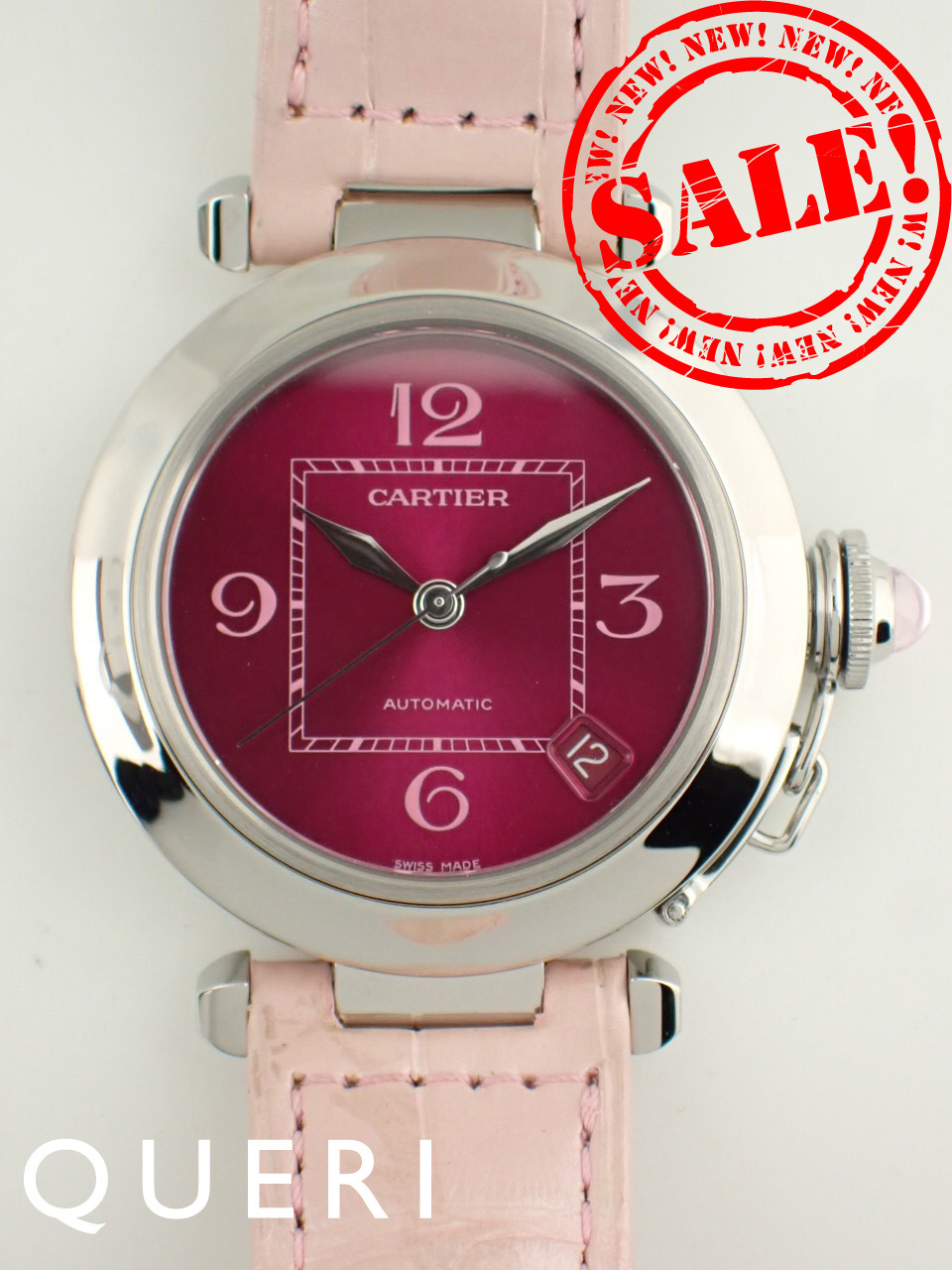 カルティエ パシャ C ドゥ カルティエ 35mm 2005年クリスマス限定モデル W3108299中古美品