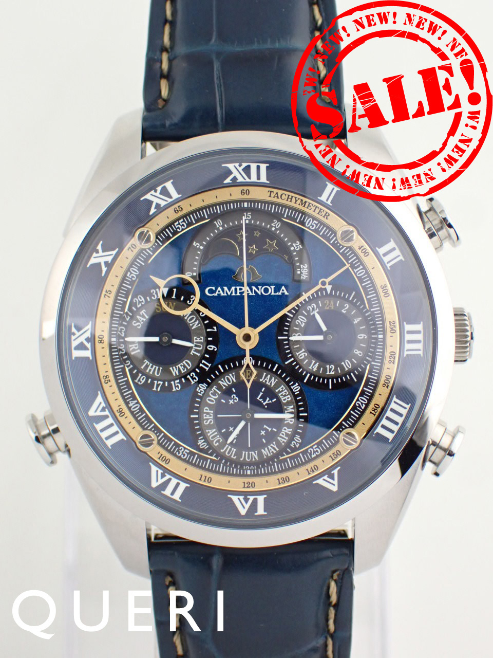 シチズン カンパノラ グランドコンプリケーション 20周年記念 蒼波(そうは) 数量限定 AH4086-13L(6772-A1CJN01) 中古美品