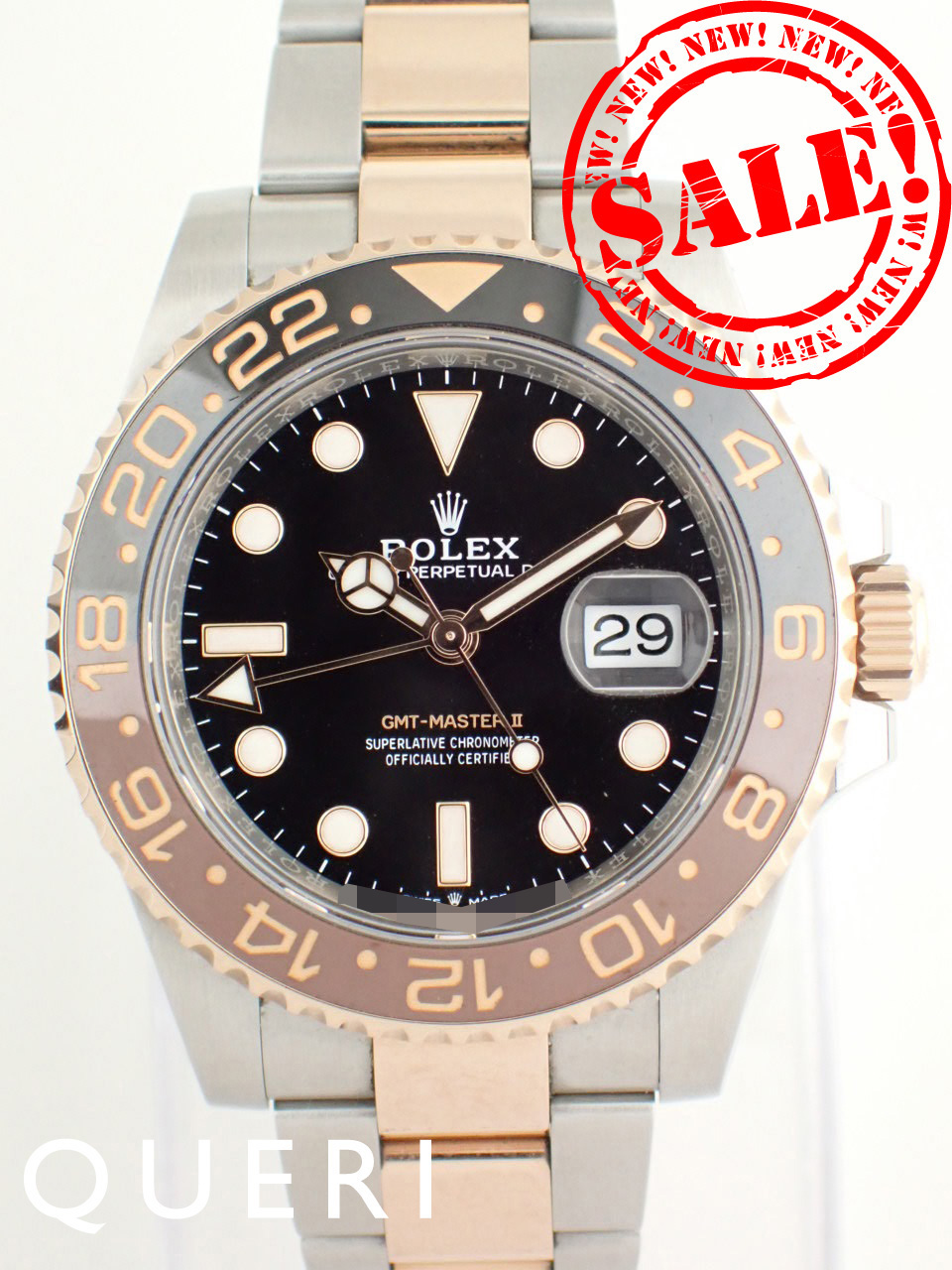 ロレックス GMTマスター2 ルートビア 126711CHNR 中古美品