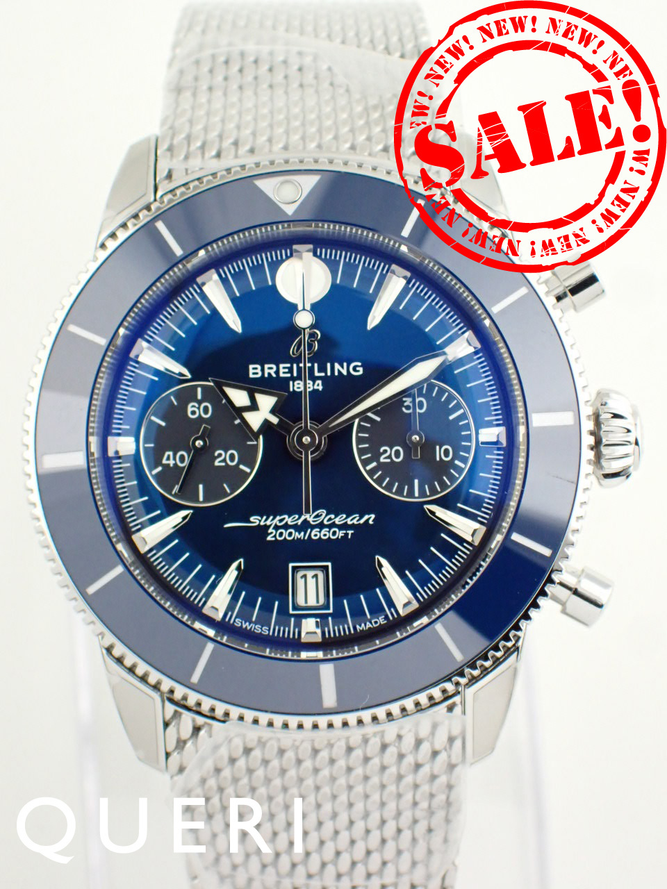 ブライトリング スーパーオーシャン ヘリテージ B01 ブルー AB0156161C1A1 新品