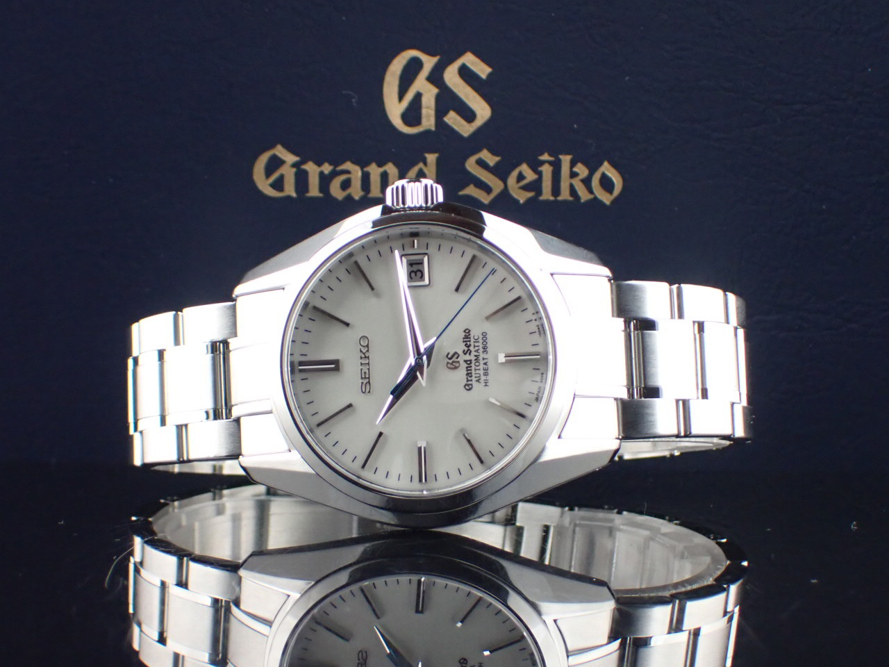 セイコー SEIKO Grand Seiko（グランド セイコー） メカニカル ハイビート 36000 SBGH001 シルバー SS 自動巻き メンズ 腕時計