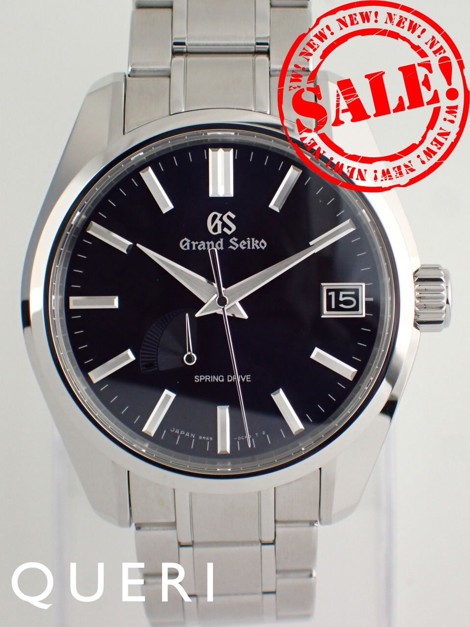 グランドセイコー ヘリテージコレクション スプリングドライブ ミッドナイトブルー メンズ SBGA375(9R65-0CV0) 新品仕上げ済