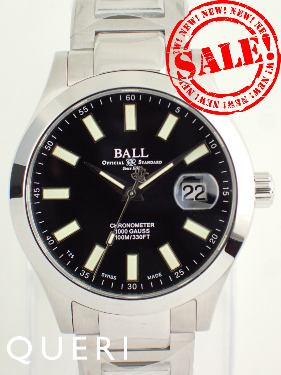 ボールウォッチ エンジニア3 マーベライト クロノメーター ブラック NM9026C-S6CJ-BK 新品