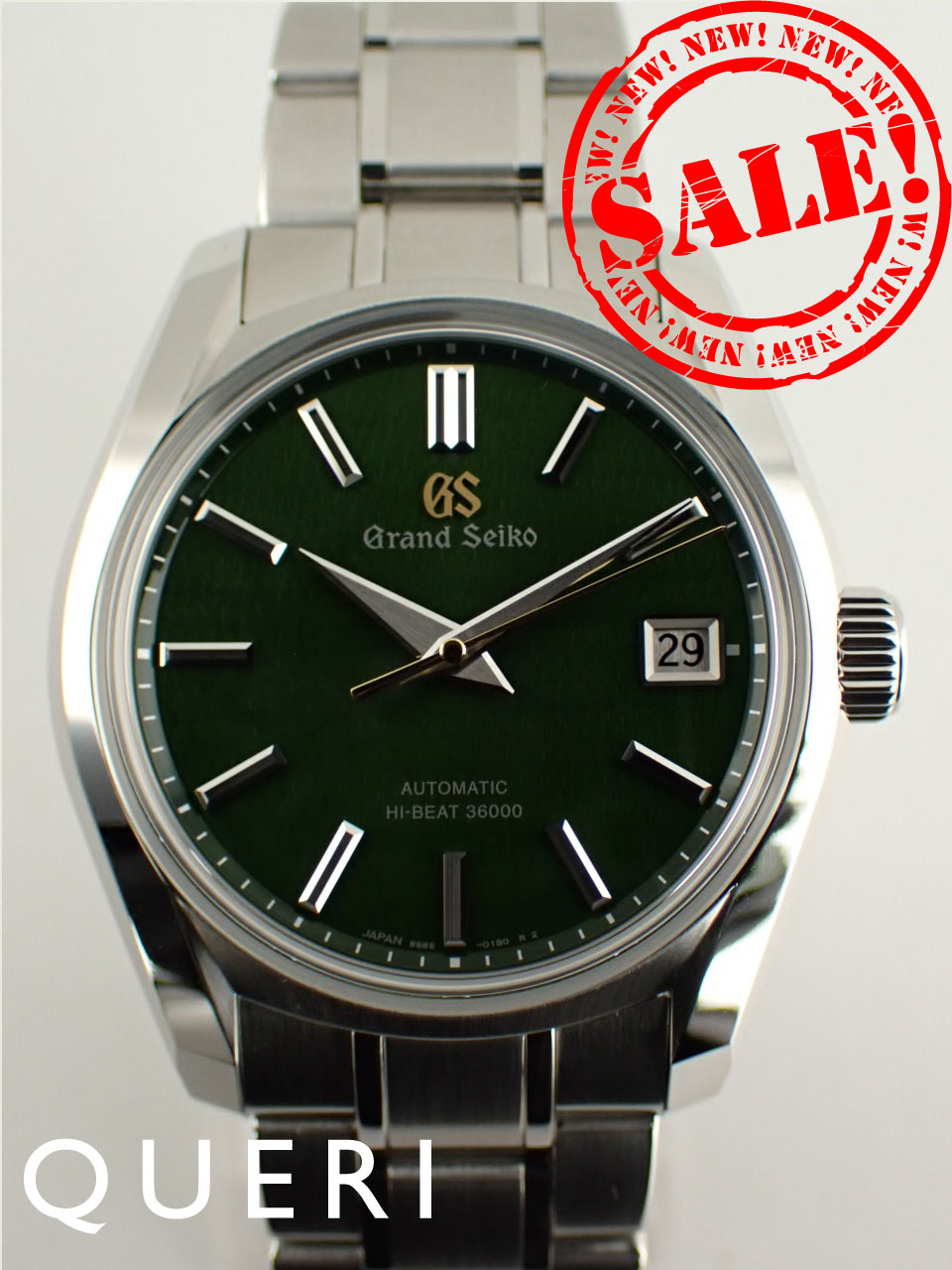 グランドセイコー ヘリテージコレクション メカニカルハイビート36000 薫風 SBGH351(9S85-02G0)新品
