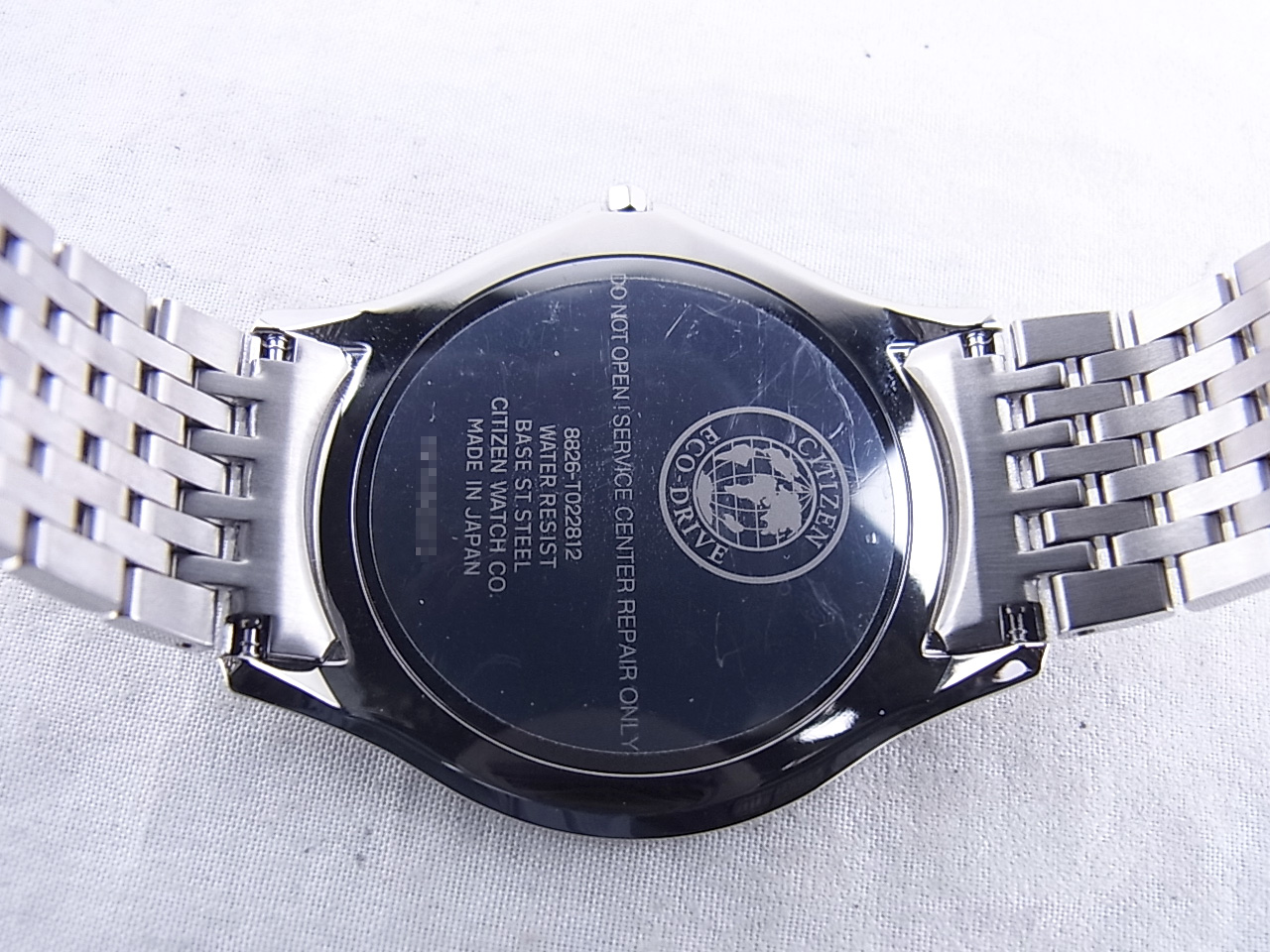 シチズンエコドライブワン薄型光発電時計発売40周年記念ブラック文字盤