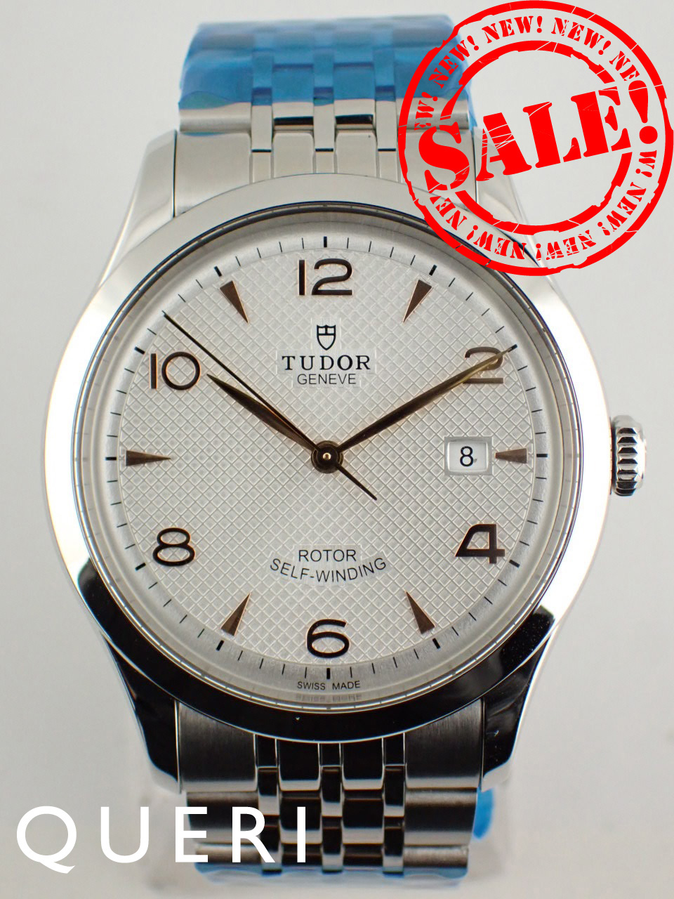 チューダー 1926 41mm ステンレススチール シルバーダイヤル 91650 未使用