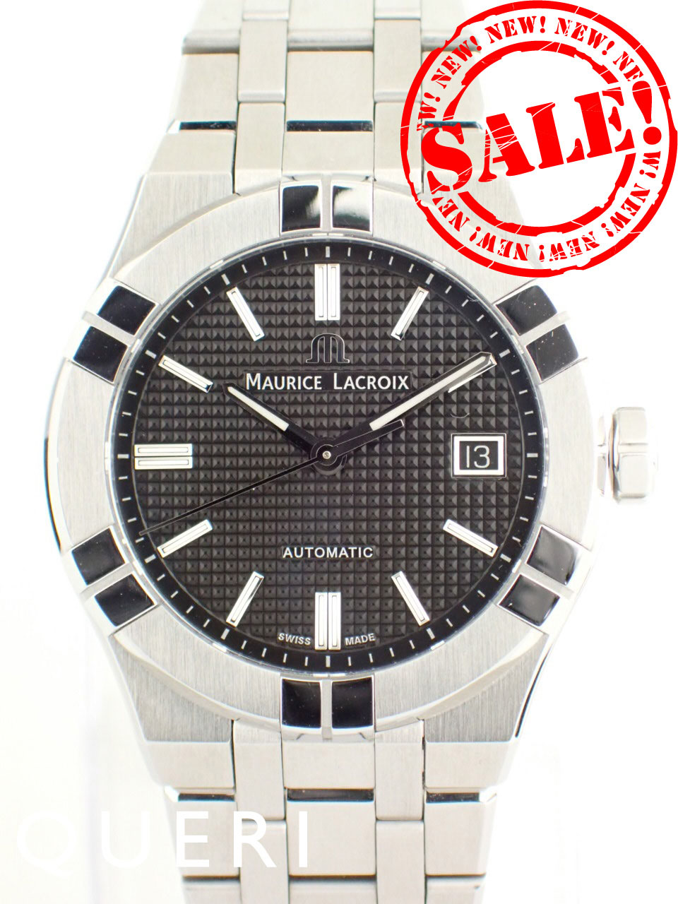 モーリスラクロア アイコン オートマティック 自動巻き ブラックAI6007-SS002-330-1新品