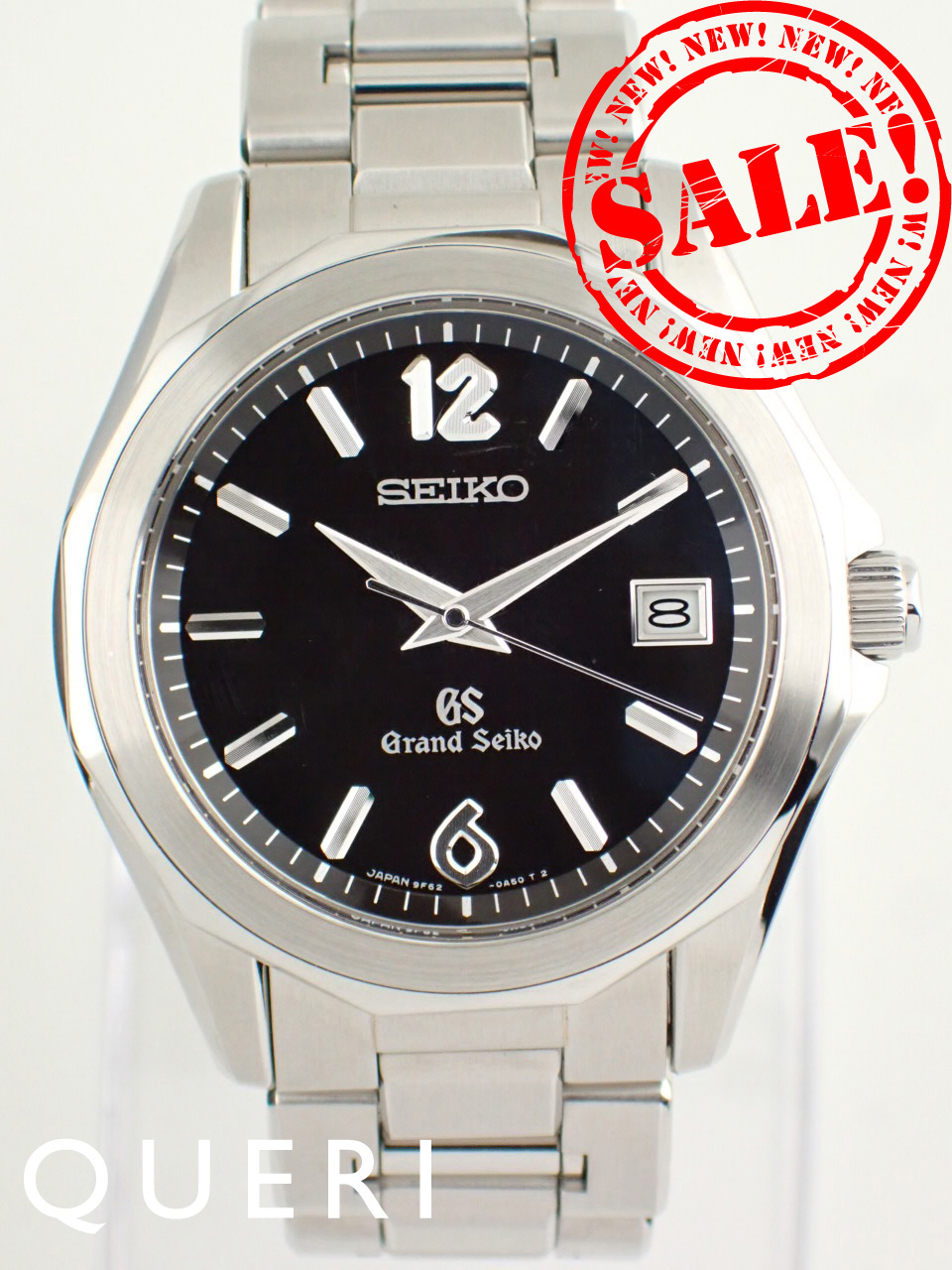 グランドセイコー 9Fクォーツ ブラック メンズ SBGX035(9F62-0A60)新品仕上げ済