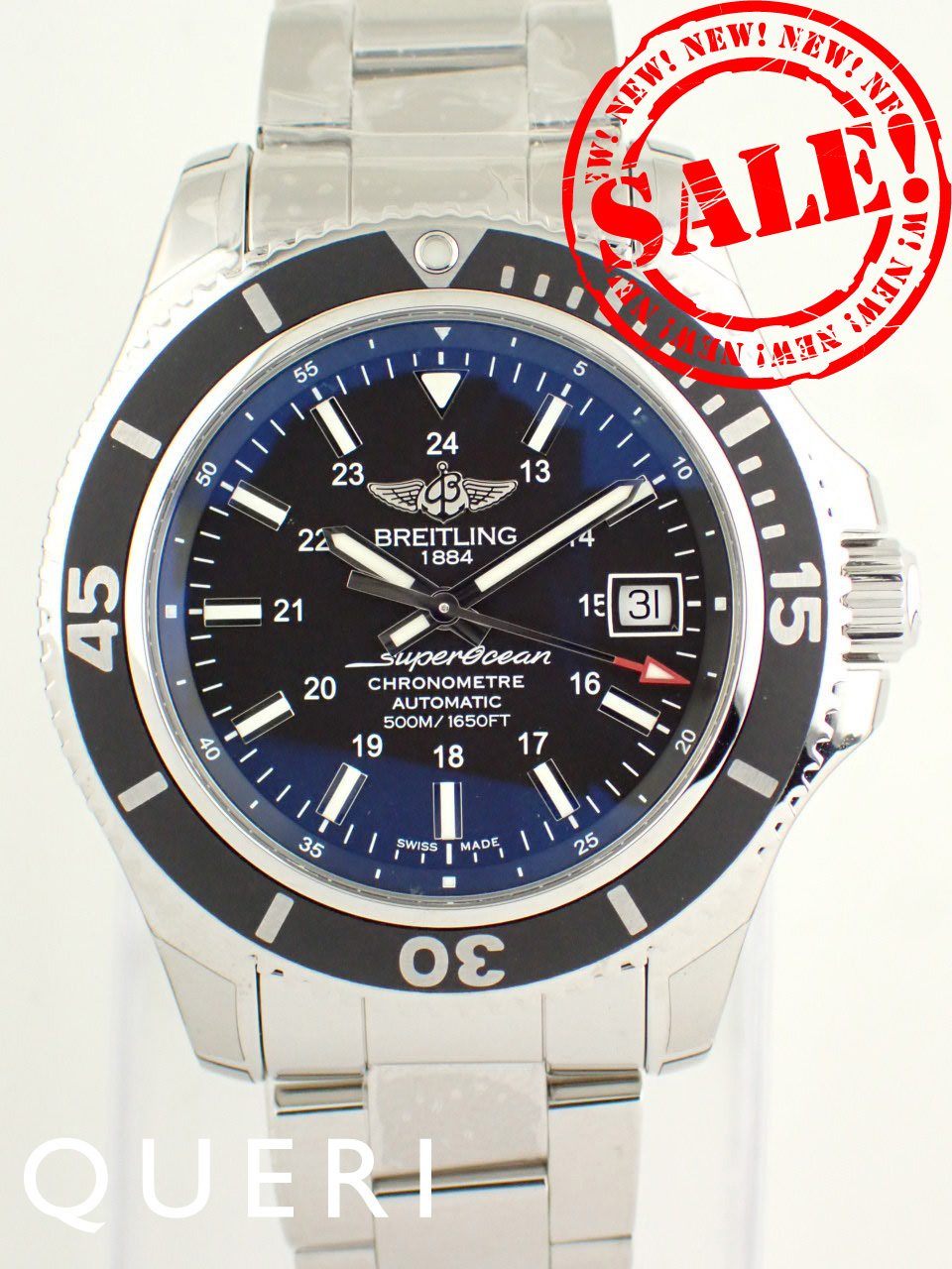 ブライトリング スーパーオーシャン オートマチック ブラック A17365C9/BF71(A17365)新品仕上げ済