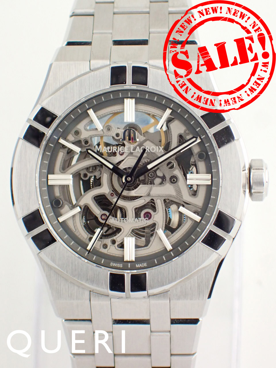 モーリスラクロア アイコン オートマチック スケルトン 39mm AI6007-SS002-030-1 新品