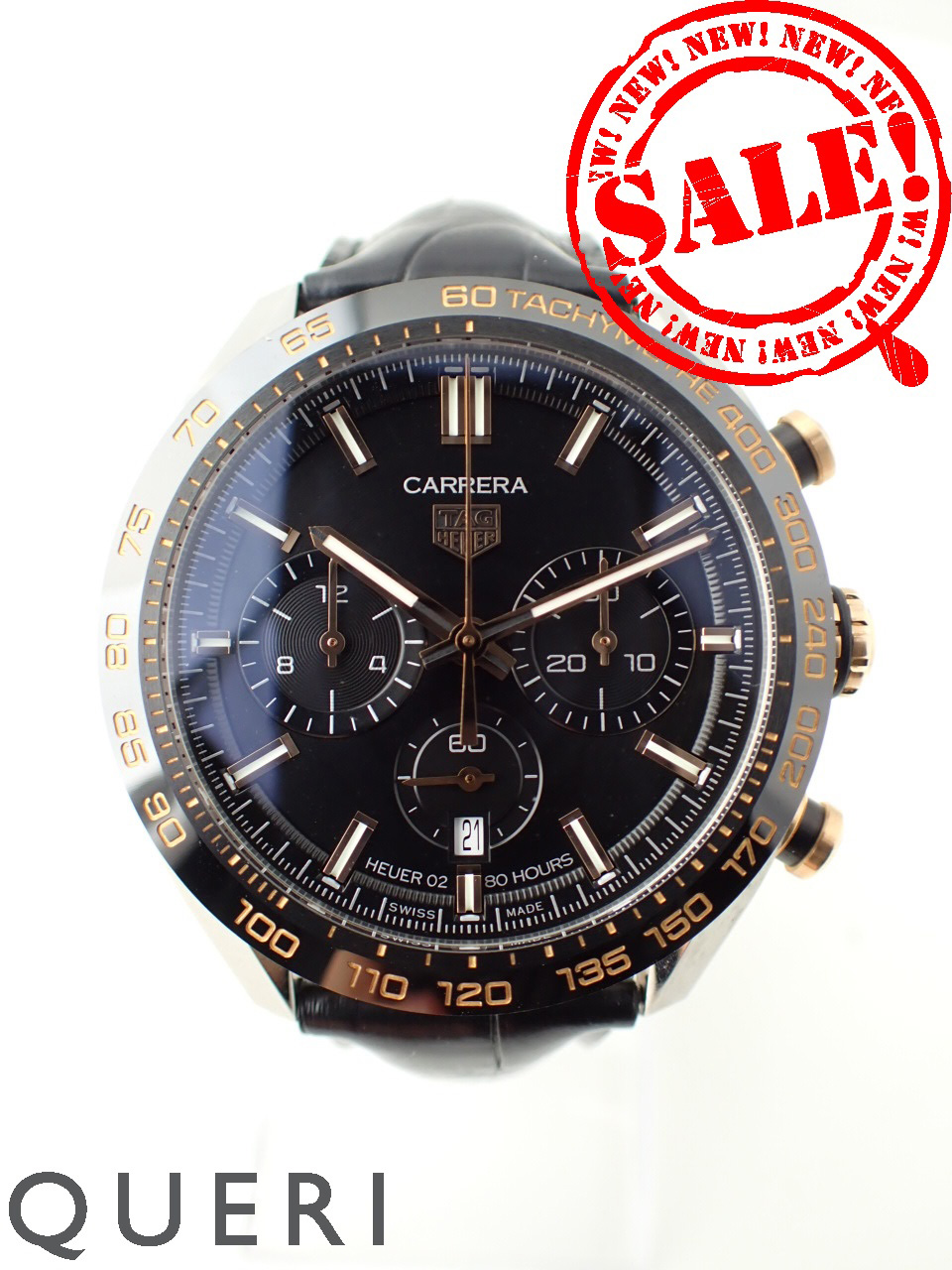 タグホイヤー カレラ キャリバーホイヤー02 コンビ CBN2A5A.FC6481 中古美品