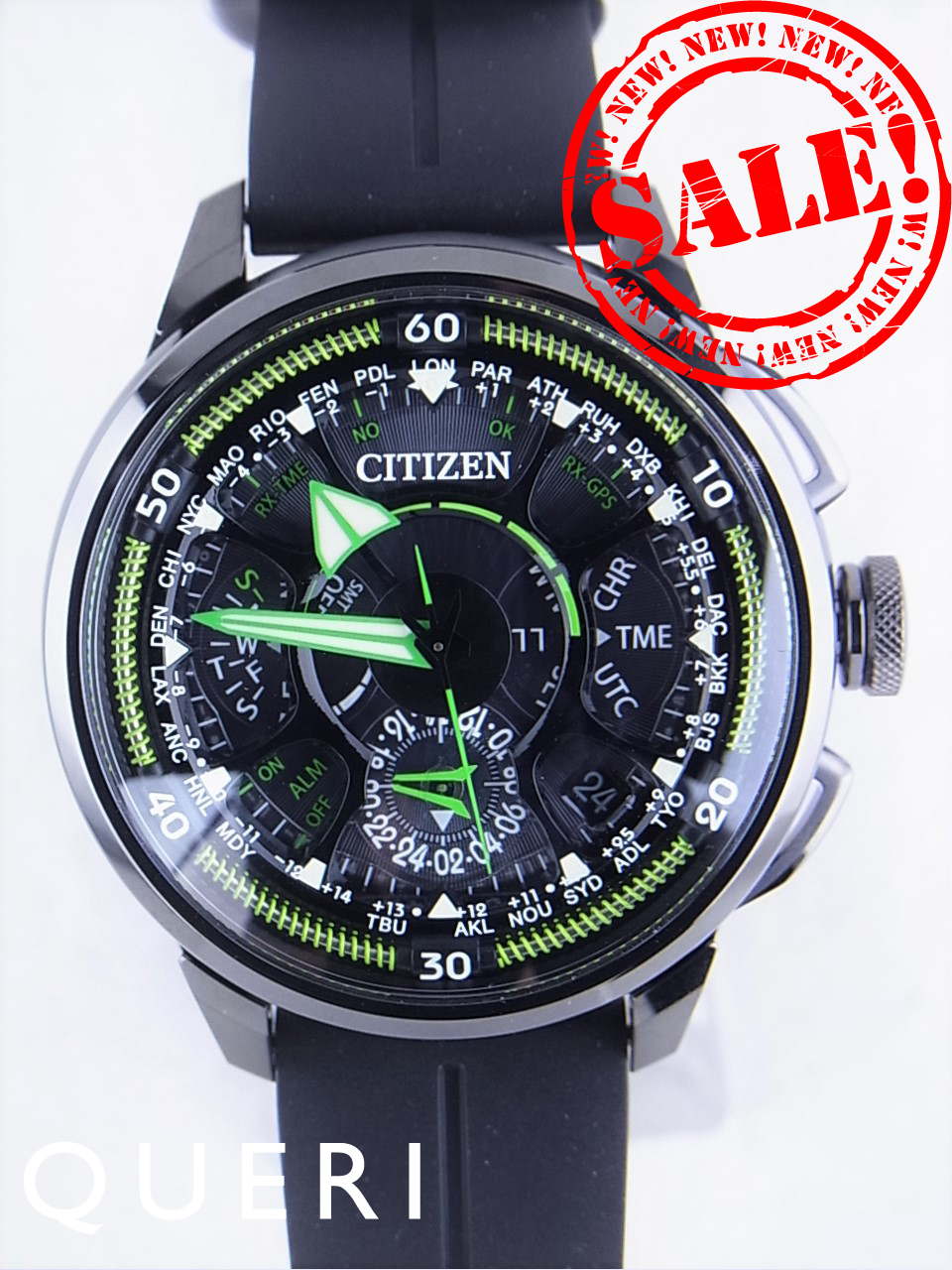 CITIZEN サテライトウェーブ エコ・ドライブ CC7005-16E