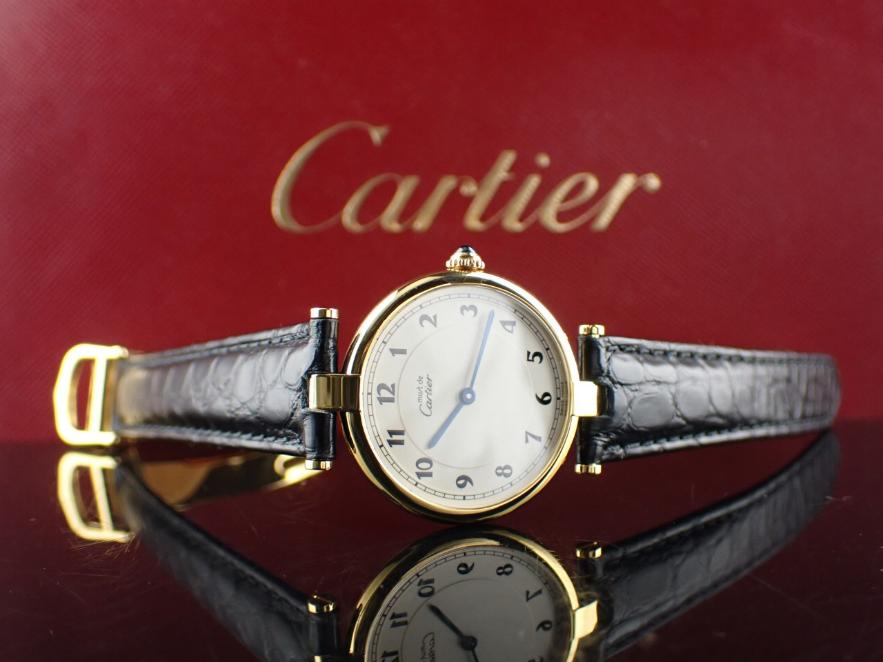 <br>Cartier カルティエ/マストドゥカルティエヴァンドーム・ヴェルメイユ/クオーツ/59003/087***/ケース径30mm(リューズ含マズ)腕周リ16cm/カルティエ/ABランク/37レディース