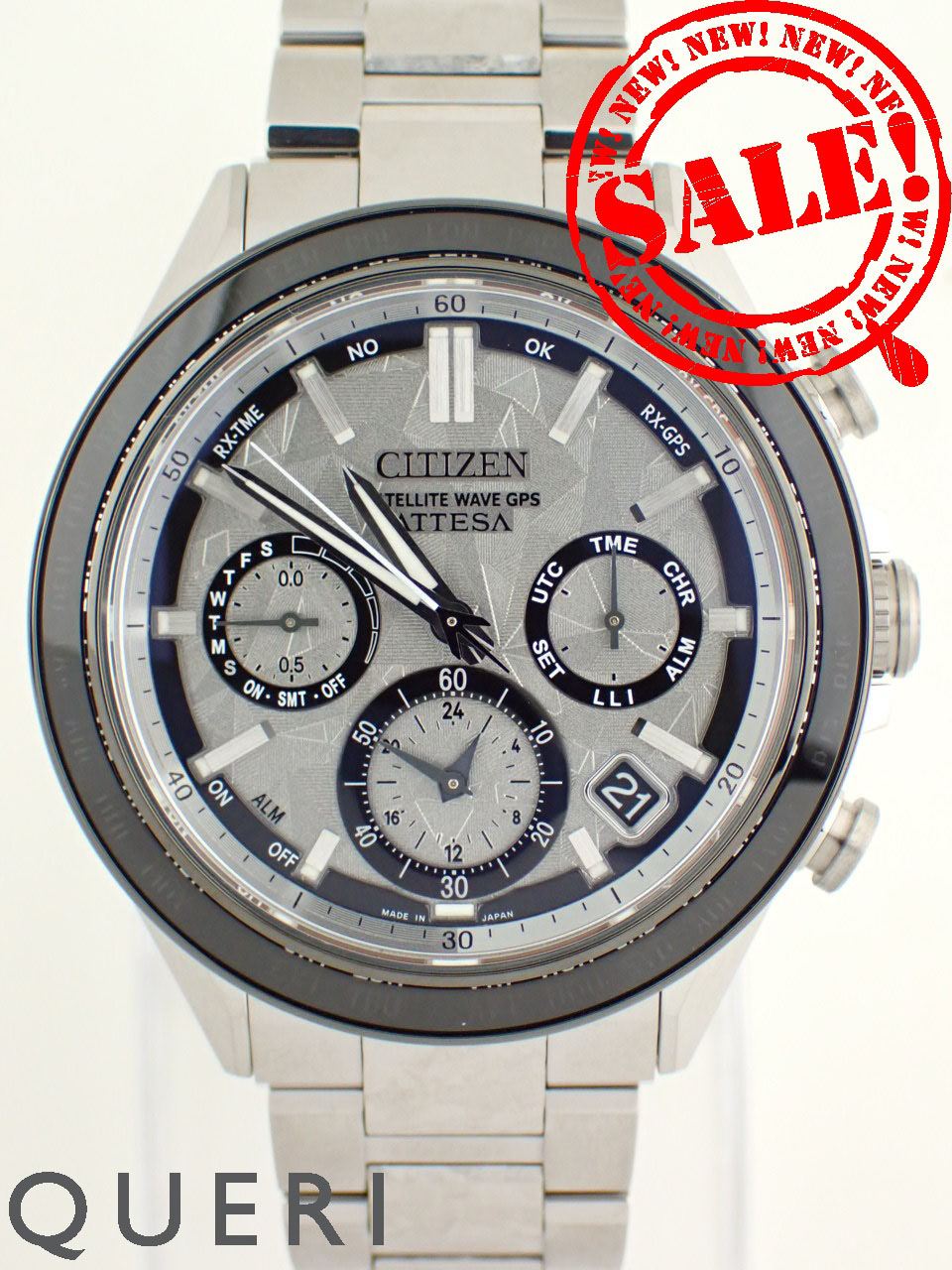 シチズンアテッサ ACTライン プラチナシャインシリーズ 世界限定2200本 結晶チタニウムCC4076-65A(F950-0029S0G)新品